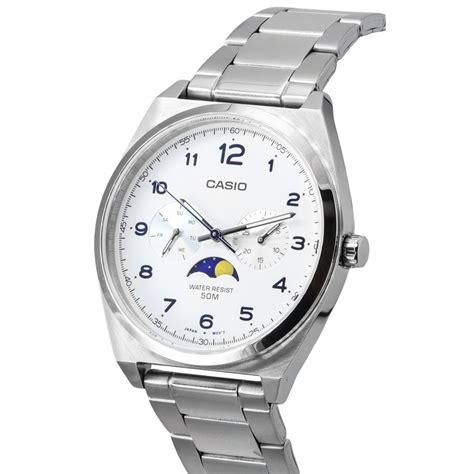 casio moonwatch|casio moon phase watch analog.